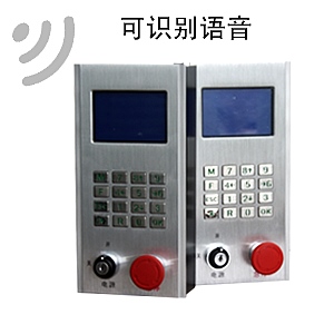 Voice three-dimensional garage dedicated man-machine interface (remote control, voice, swipe card)