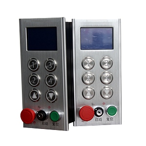 Three-dimensional garage dedicated man-machine interface (elevator type)