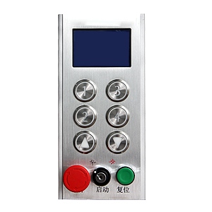 Three-dimensional garage dedicated man-machine interface